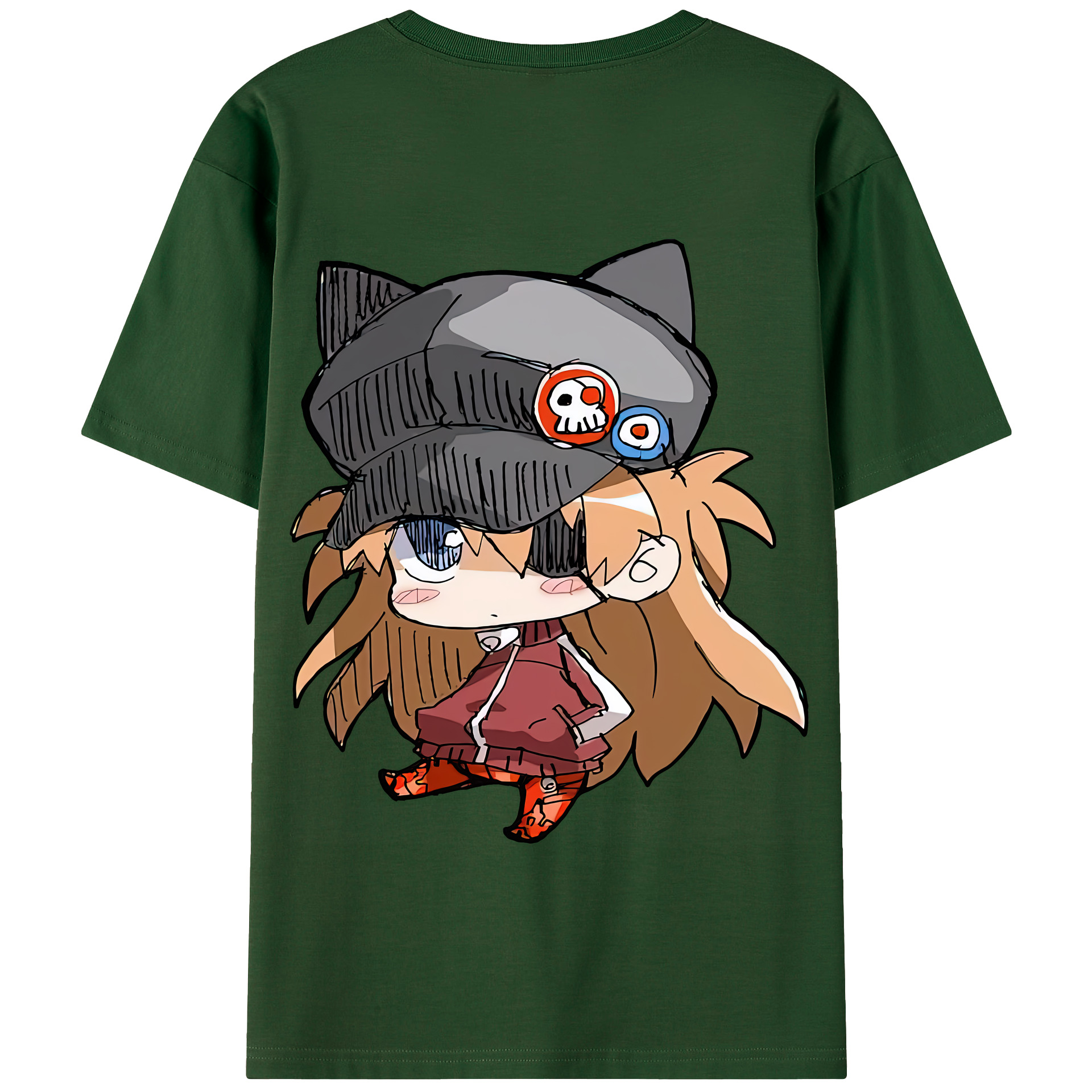 （画像用） EVA 新世紀エヴァンゲリオン 綿100％半袖Tシャツ（背面プリント）